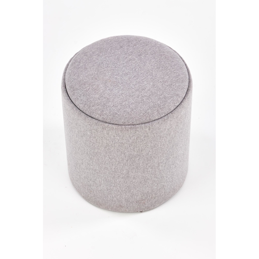 SETTI 2x Tabouret AVIKO halkaisija 38/45 cm harmaa/beige