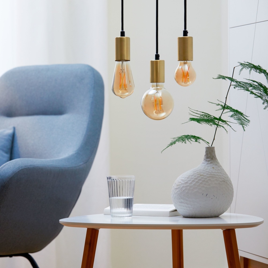 SETTI 2x Himmennettävä LED-polttimo ST64 E27/7W/230V 2000-5000K CRI 90 Wi-Fi + kauko-ohjaus - WiZ