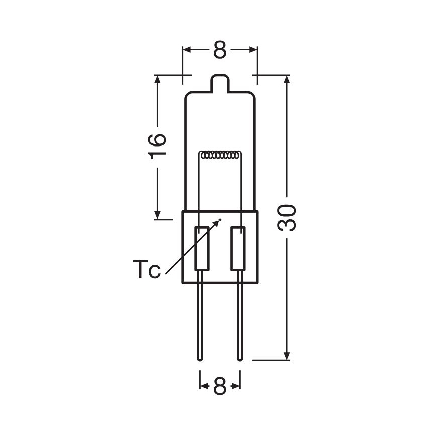 Setti 3 kpl HALOSTAR G4/10W/12V 2700K uunilamppuja - Osram