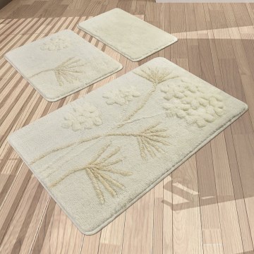 SETTI 3 kpl Kylpyhuopa ORKIDE 60/60/100 cm beige