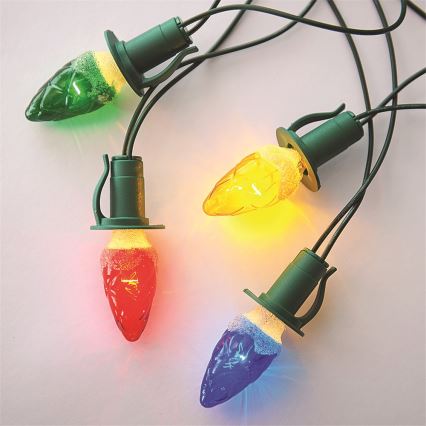 SETTI 3 x Vaihtolamppu CONE E10/20V/0,1A värikäs Valmistettu EU