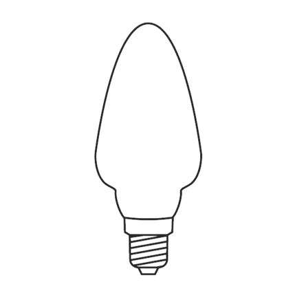 SETTI 3 x Vaihtolamppu CONE E10/20V/0,1A värikäs Valmistettu EU