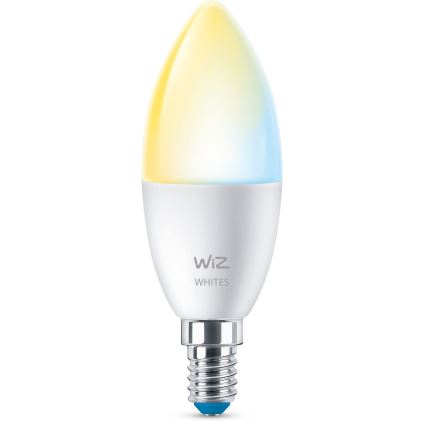 SETTI 3x Himmennettävä LED-polttimo C37 E14/4,9W/230V 2700-6500K CRI 90 Wi-Fi - WiZ
