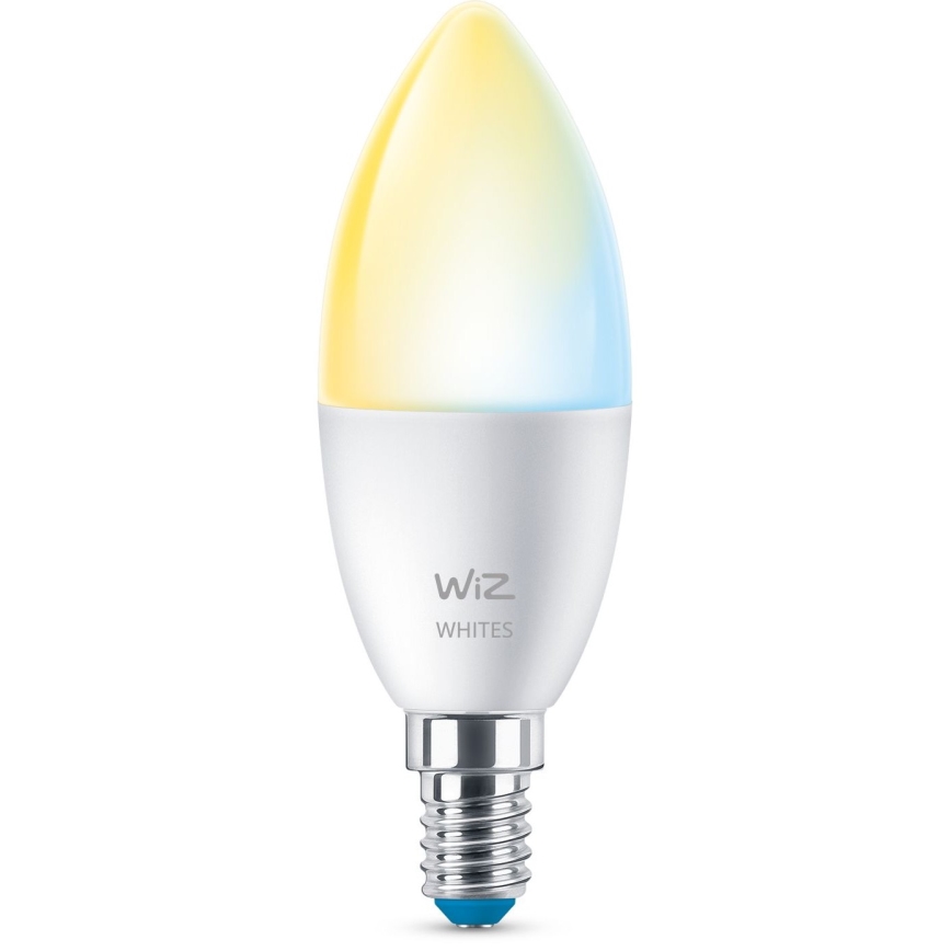 SETTI 3x Himmennettävä LED-polttimo C37 E14/4,9W/230V 2700-6500K CRI 90 Wi-Fi - WiZ