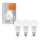 SETTI 3x Himmennettevä LED-polttimo SMART+ E27/9,5W/230V 2700K Wi-Fi - Ledvance