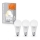 SETTI 3x Himmennettevä LED-polttimo SMART+ E27/9W/230V 2700K Wi-Fi - Ledvance