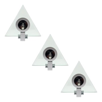 SETTI 3x Kohdevalo PYRAMID 3xG4/20W/230V/12V
