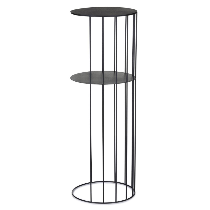 SETTI 3x Kukkateline LOFT musta