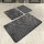 SETTI 3x Kylpyhuonematto ALYA 60/60/100 cm antrasiitti