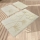 SETTI 3x Kylpyhuonematto ORKIDE 60/60/100 cm beige
