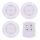SETTI 3x LED Himmennysvalo kaukosäätimellä LED/3xAAA