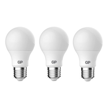 SETTI 3x LED-polttimo A60 E27/4,8W/230V 2700K - GP
