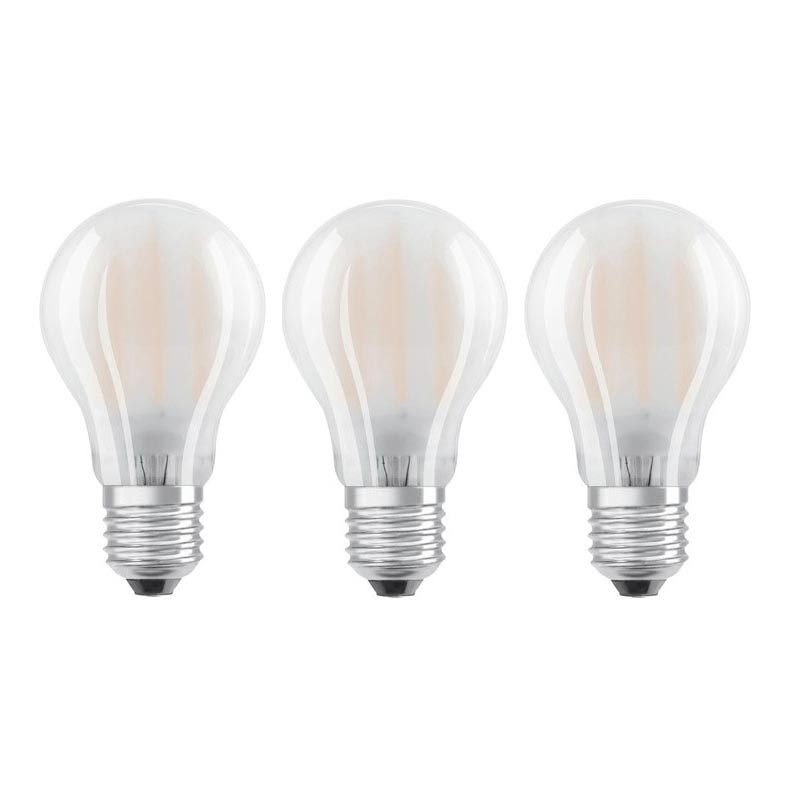 SETTI 3x LED Polttimo E27/7W/230V 2700K
