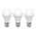 SETTI 3x LED-polttimo ECOLINE A60 E27/10W/230V 6500K - Brilagi