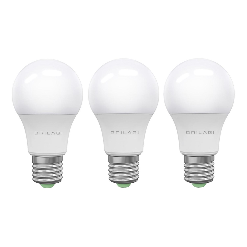 SETTI 3x LED-polttimo ECOLINE A60 E27/15W/230V 6500K - Brilagi