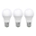 SETTI 3x LED-polttimo ECOLINE A60 E27/15W/230V 6500K - Brilagi