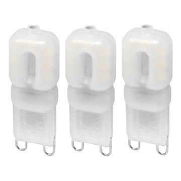 SETTI 3x LED-polttimo ECOLINE G9/2,5W/230V 3000K - Brilagi