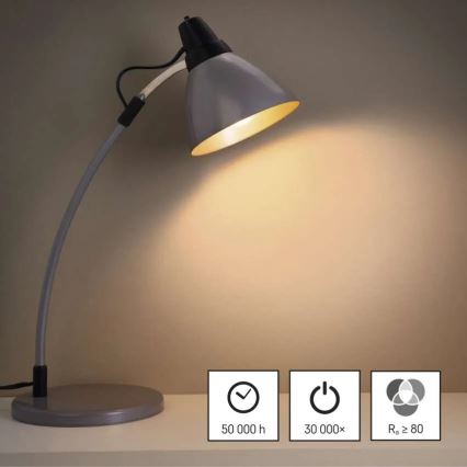SETTI 3x LED-polttimo FILAMENT A60 E27/3,8W/230V 2700K Energialuokka A