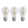 SETTI 3x LED-polttimo FILAMENT A60 E27/3,8W/230V 4000K Energialuokka A