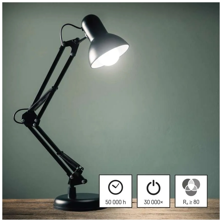 SETTI 3x LED-polttimo FILAMENT A60 E27/3,8W/230V 4000K Energialuokka A