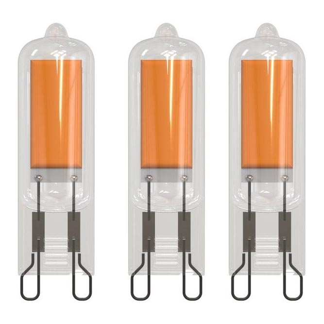 SETTI 3x LED-polttimo G9/2W/230V 3000K - Eglo 10614