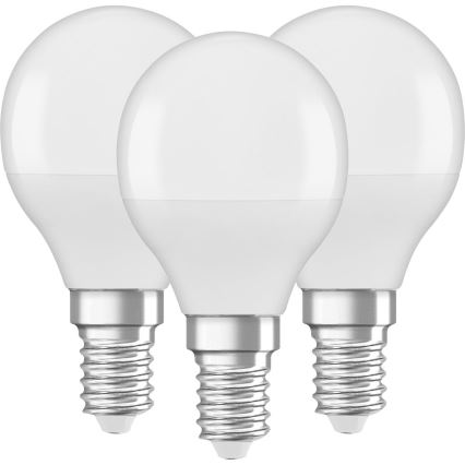 SETTI 3x LED-polttimo P45 E14/4,9W/230V 3000K - Osram
