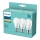 SETTI 3x LED-polttimo Philips A60 E27/8W/230V 2700K