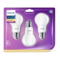SETTI 3x LED-polttimo Philips E27/5,5W/230V 2700K