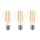 SETTI 3x LED-polttimo VINTAGE A60 E27/9W/230V 3000K - Brilagi