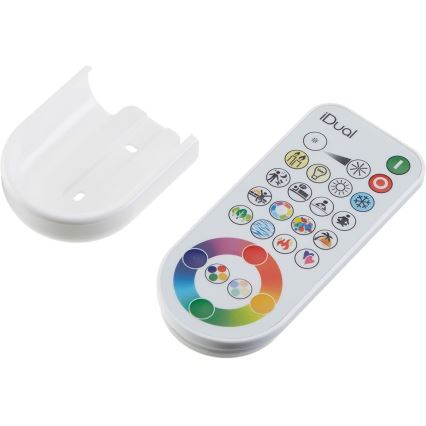 SETTI 3x LED RGB Himmennettävä kylpyhuoneen kattovalaisin ARGON LED/7,3W/230V IP44 + kauko-ohjaus
