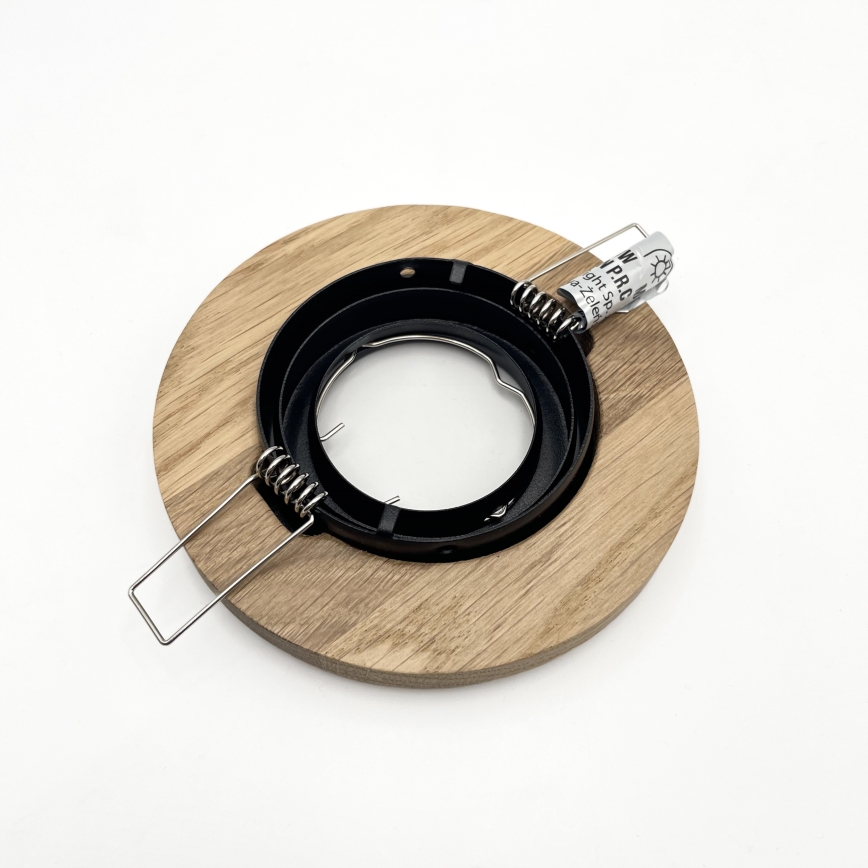 SETTI 3x Upotettu valo TOBBY 1xG9/20W/230V halkaisija 11,5 cm tammi/musta