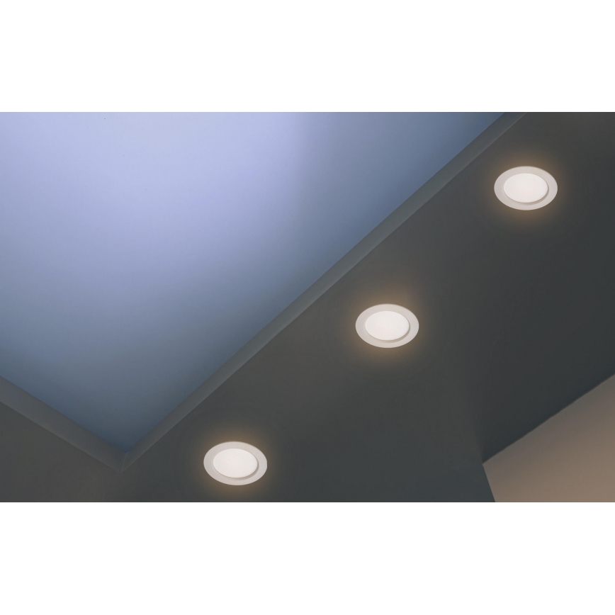 SETTI 3xLED Kylpyhuoneen upotettu valo MIRO LED/6W/230V IP44