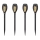 SETTI 4x LED-aurinkolamppu 4xLED/3,6V 1xAAA IP44 100 mAh