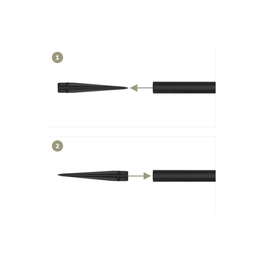 SETTI 4x LED-aurinkolamppu 4xLED/3,6V 1xAAA IP44 100 mAh