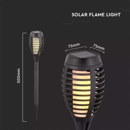 SETTI 4x LED-aurinkolamppu 4xLED/3,6V 1xAAA IP44 100 mAh