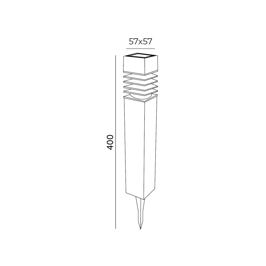 SETTI 4x LED-aurinkolamppu LED/0,06W/1,2V 6000K IP44