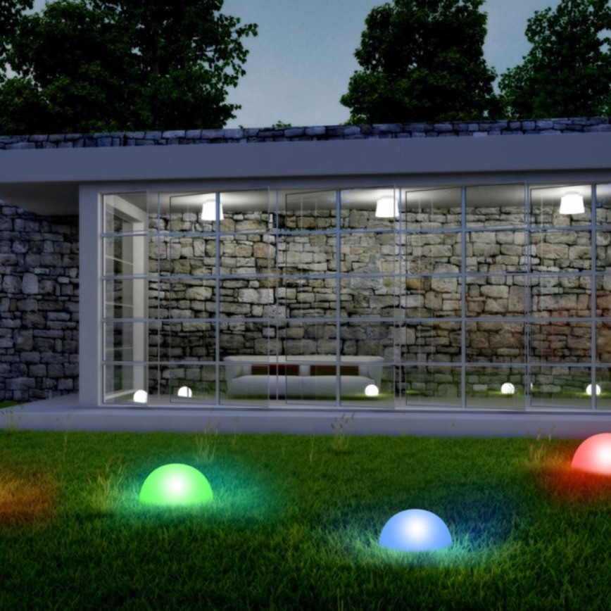 SETTI 5x LED-aurinkovalaistus LED/1,2V monivärinen