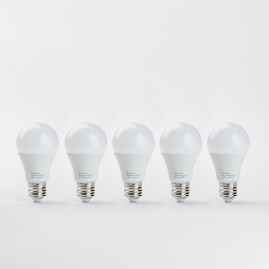 SETTI 5x LED-polttimo A60 E27/9W/230V 2700K - Paulmann 28780