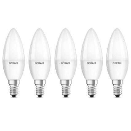SETTI 5x LED-polttimo BASE B40 E14/4,9W/230V 2700K - Osram