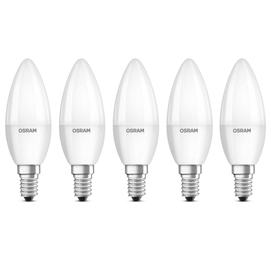 SETTI 5x LED-polttimo BASE B40 E14/4,9W/230V 2700K - Osram