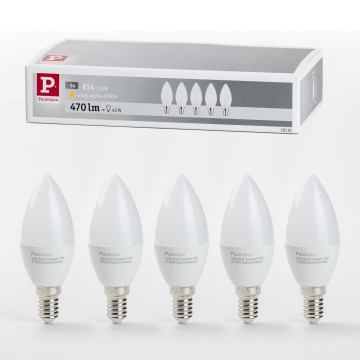 SETTI 5x LED-polttimo E14/5,5W/230V 2700K - Paulmann 28782