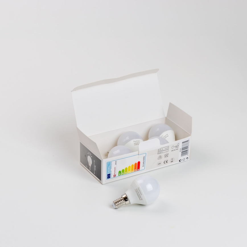 SETTI 5x LED-polttimo P45 E14/5,5W/230V 2700K - Paulmann 28783