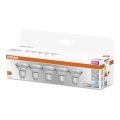 SETTI 5x LED-polttimo PAR16 GU10/4,3W/230V 4000K 36° - Osram