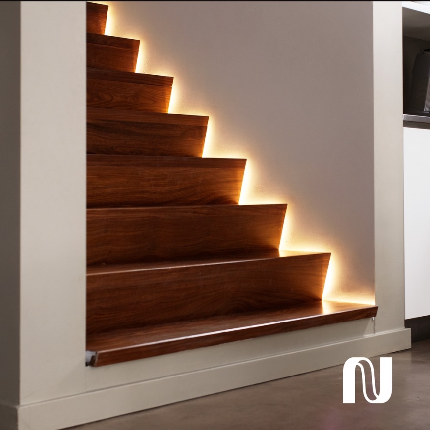 SETTI - LED RGBW Himmennettävä nauha Philips Hue WHITE AND COLOR AMBIANCE 2m LED/20W/230V + nauha 1m LED/11W/12V