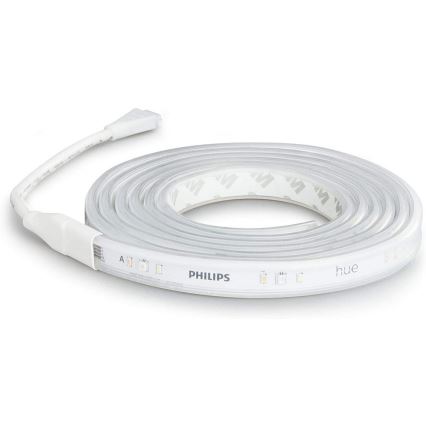 SETTI - LED RGBW Himmennettävä nauha Philips Hue WHITE AND COLOR AMBIANCE 2m LED/20W/230V + nauha 1m LED/11W/12V