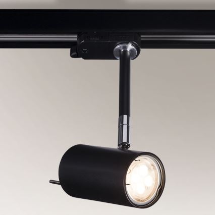 Shilo - Kohdevalo kiskojärjestelmään 1xGU10/15W/230V musta
