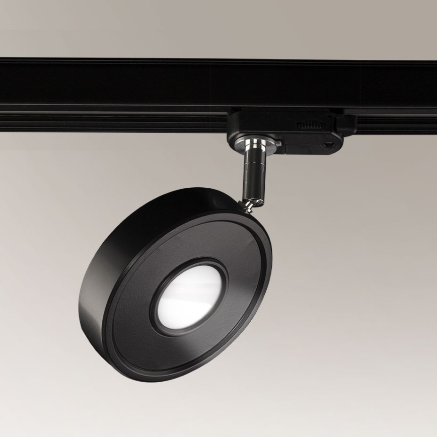 Shilo - LED Kohdevalo kiskojärjestelmään LED/10W/230V CRI 90 musta