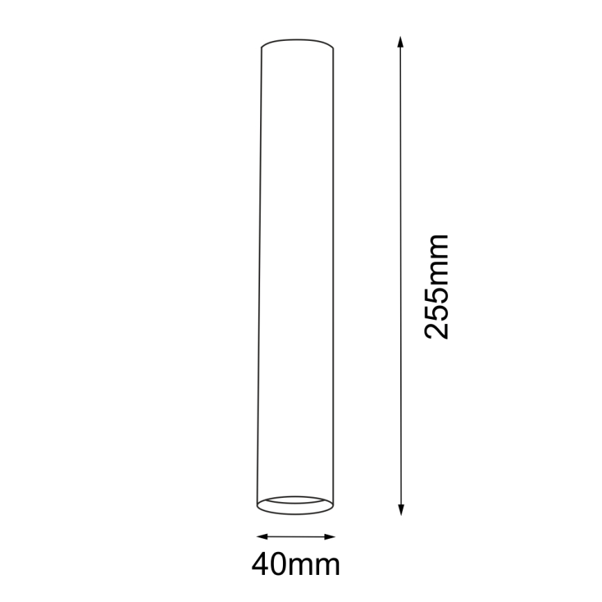 Shilo - Kylpyhuoneen kattovalo 1xGU10-MR11/15W/230V IP44 musta