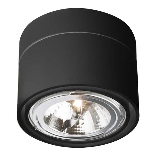 Shilo - Kohdevalo 1xGU10/15W/230V musta