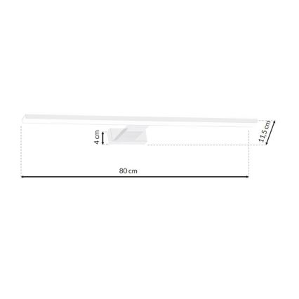LED-peilivalon valaistus SHINE WHITE LED/15W/230V IP44